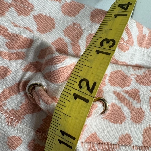 Chico's Zenergy Pink White Cheetah Animal Print Joggers - Picture 7 of 9